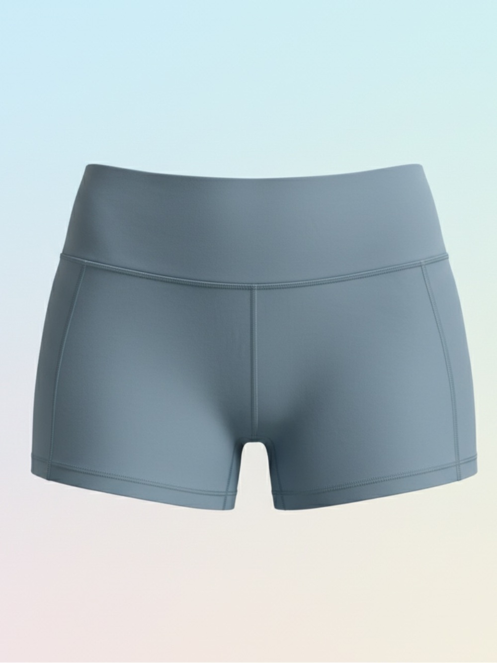 lululemon athletica Align High-Rise Bike Shorts in Slate Blue